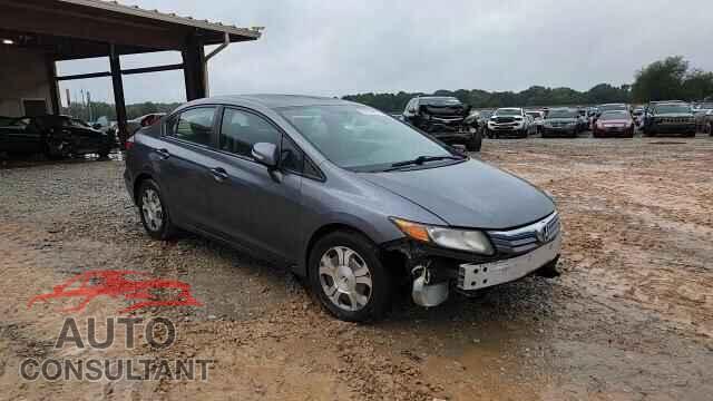 HONDA CIVIC 2012 - JHMFB4F2XCS005167