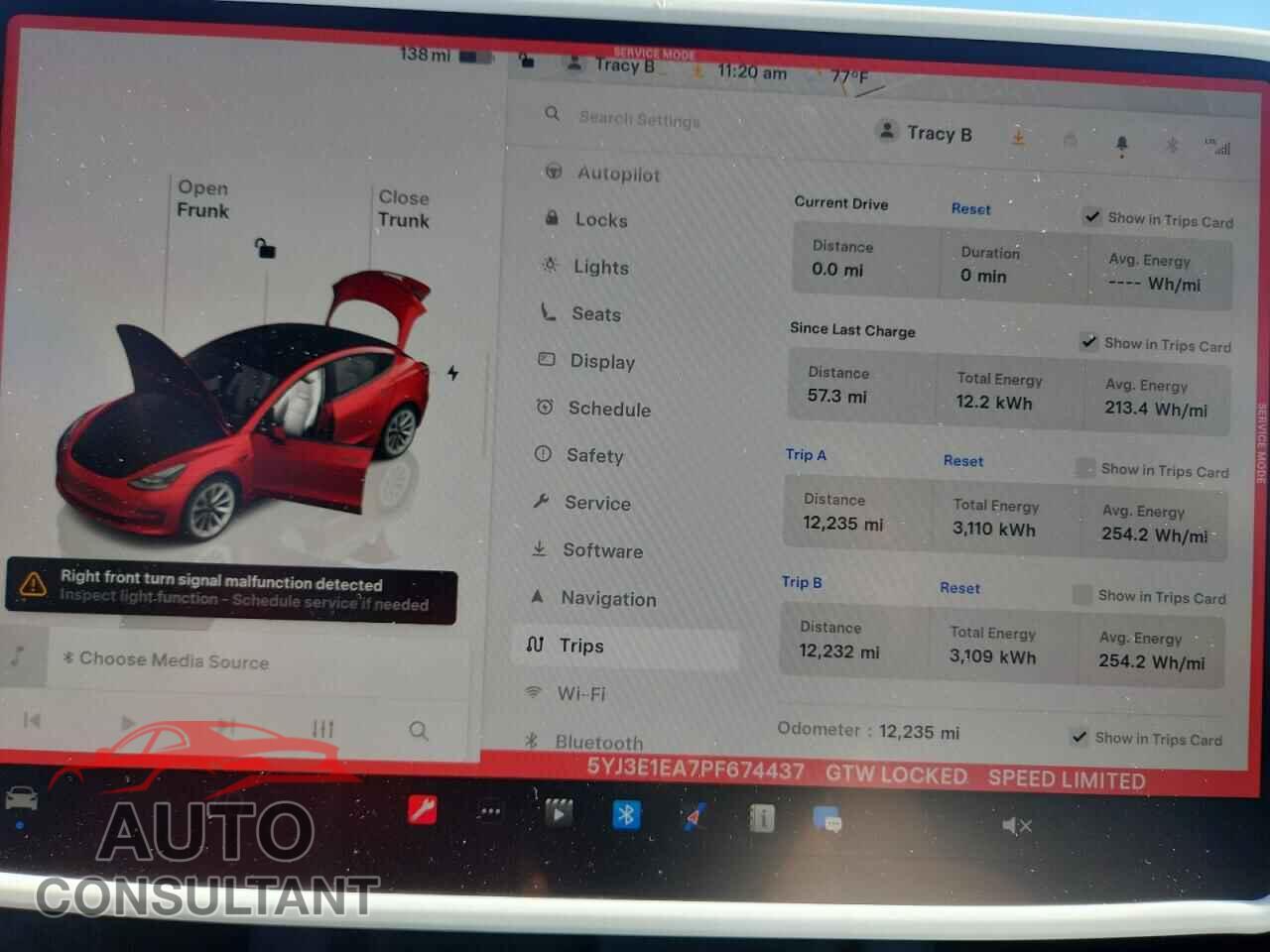 TESLA MODEL 3 2023 - 5YJ3E1EA7PF674437