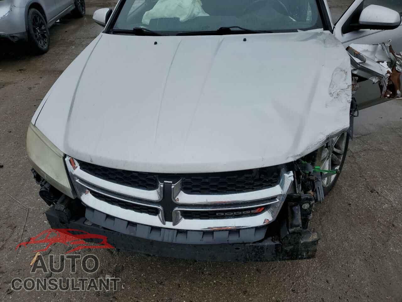 DODGE AVENGER 2012 - 1C3CDZCB7CN313481