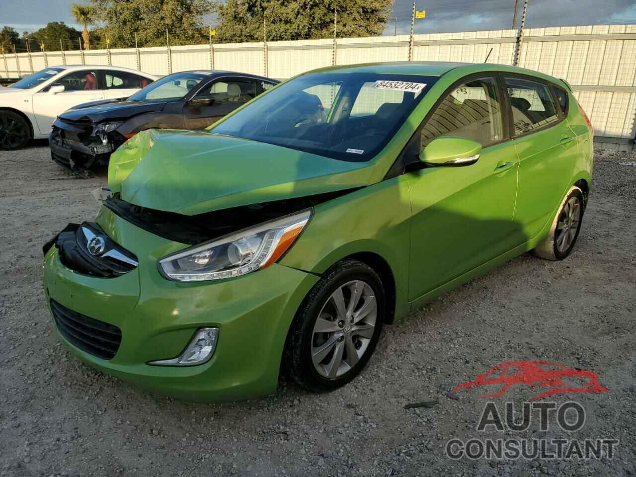 HYUNDAI ACCENT 2014 - KMHCU5AE8EU168876