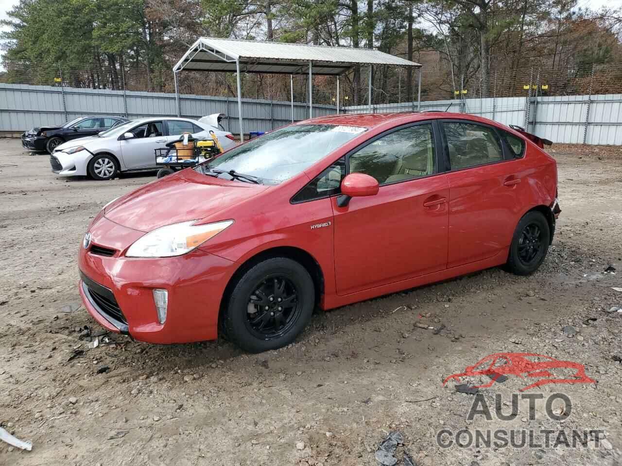 TOYOTA PRIUS 2012 - JTDKN3DU1C5419300