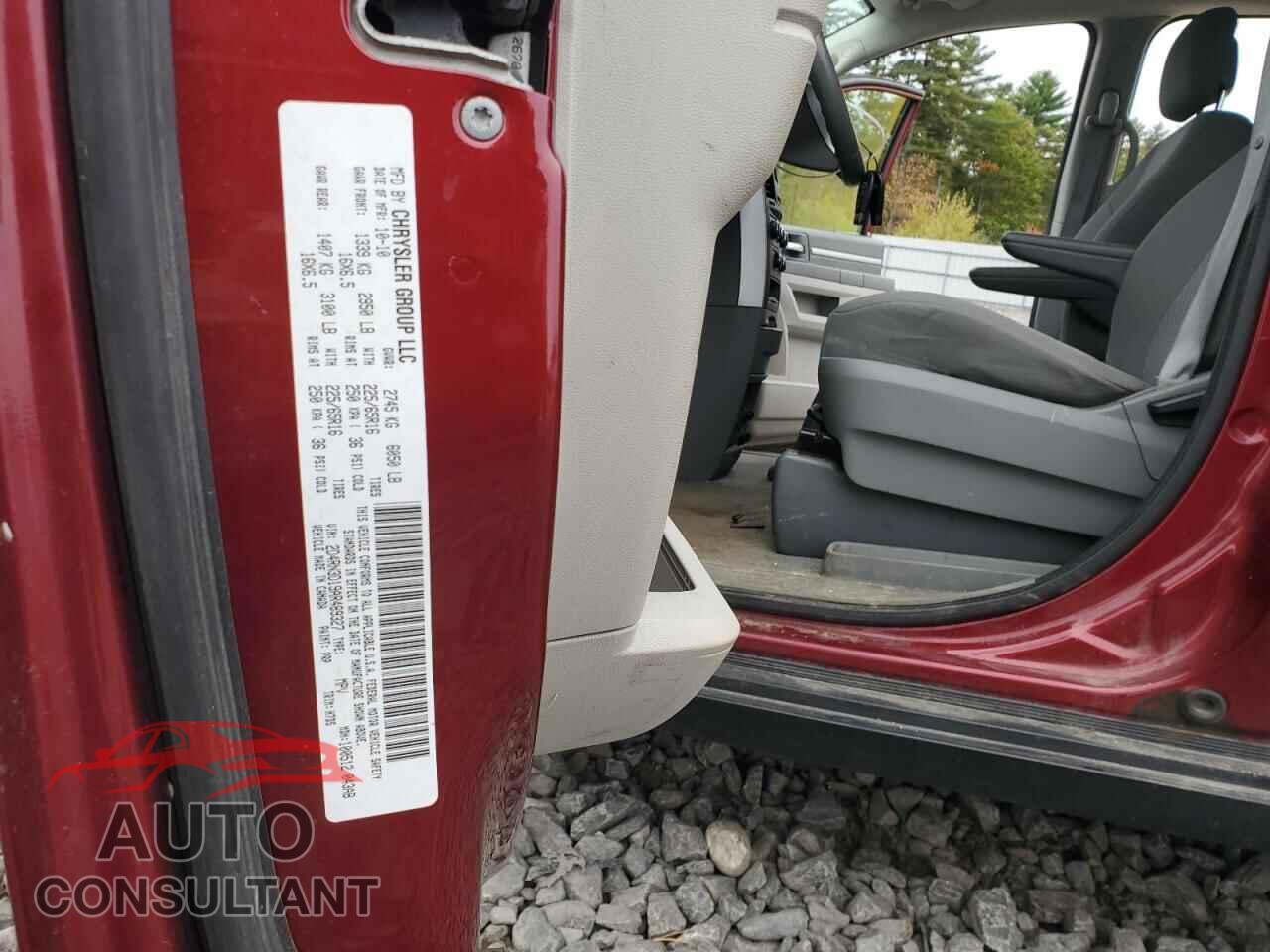 DODGE CARAVAN 2010 - 2D4RN3D19AR489327