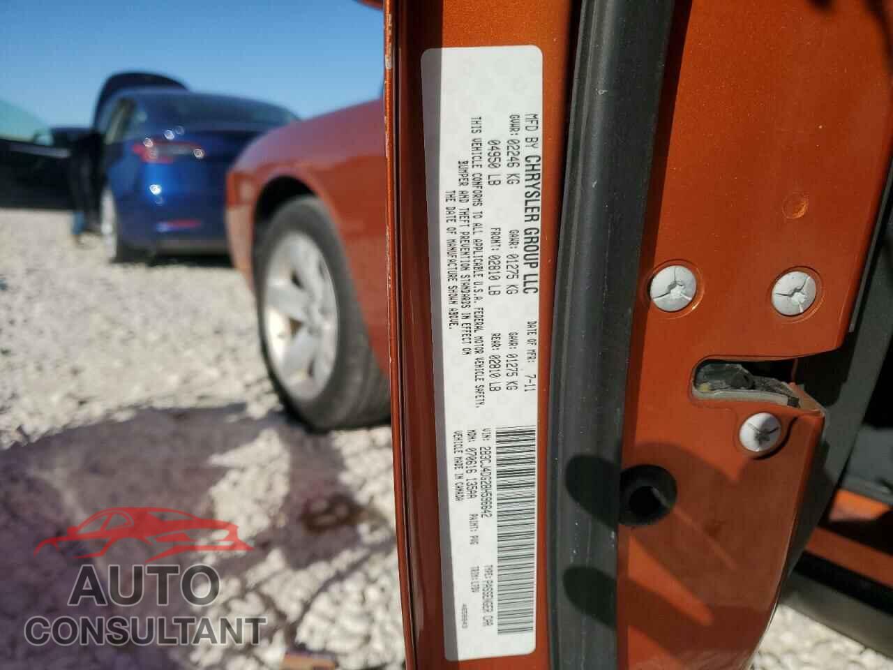 DODGE CHALLENGER 2011 - 2B3CJ4DG2BH596642