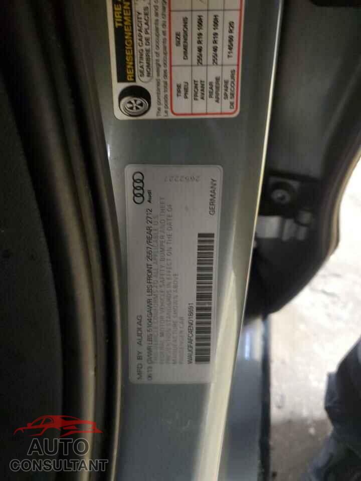 AUDI A6 2014 - WAUGFAFC4EN018691