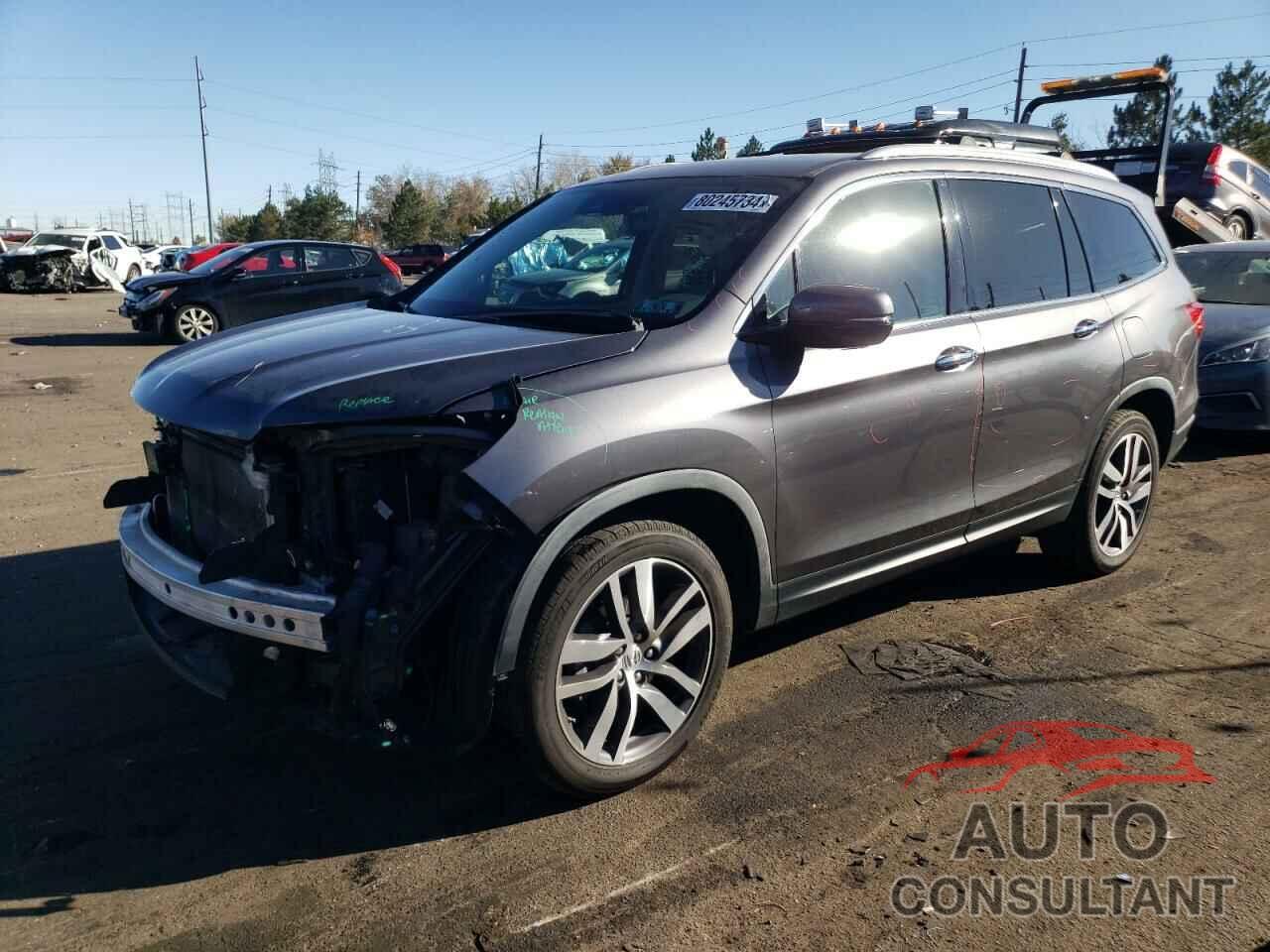 HONDA PILOT 2017 - 5FNYF6H98HB068115