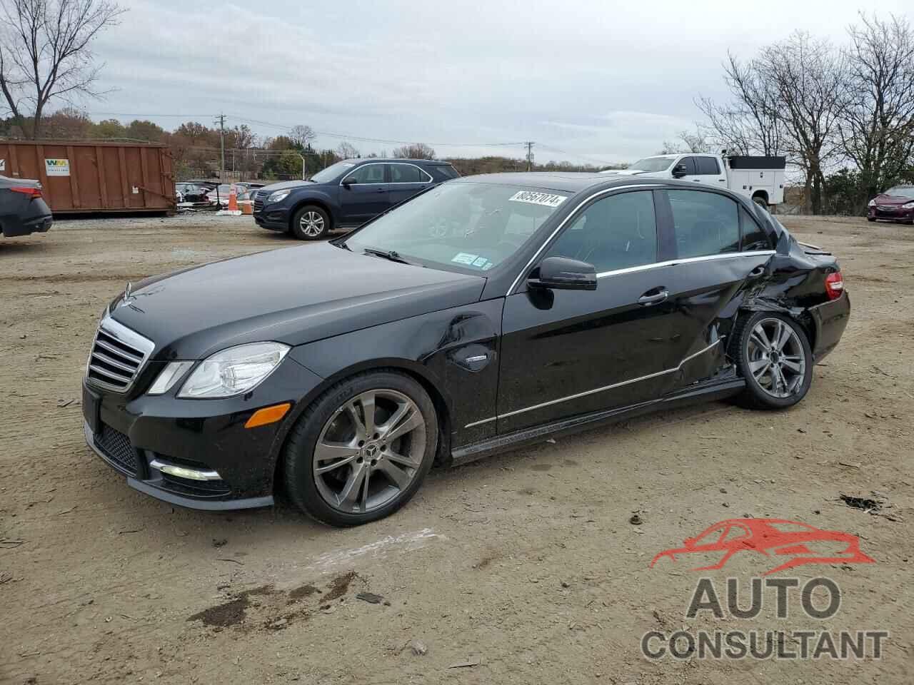 MERCEDES-BENZ E-CLASS 2012 - WDDHF8JB1CA537822
