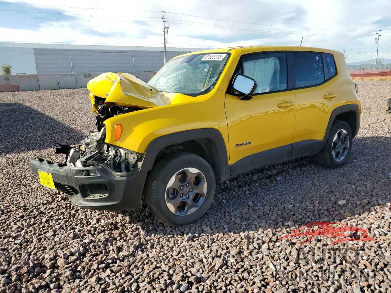 JEEP RENEGADE 2016 - ZACCJBAT6GPC77271