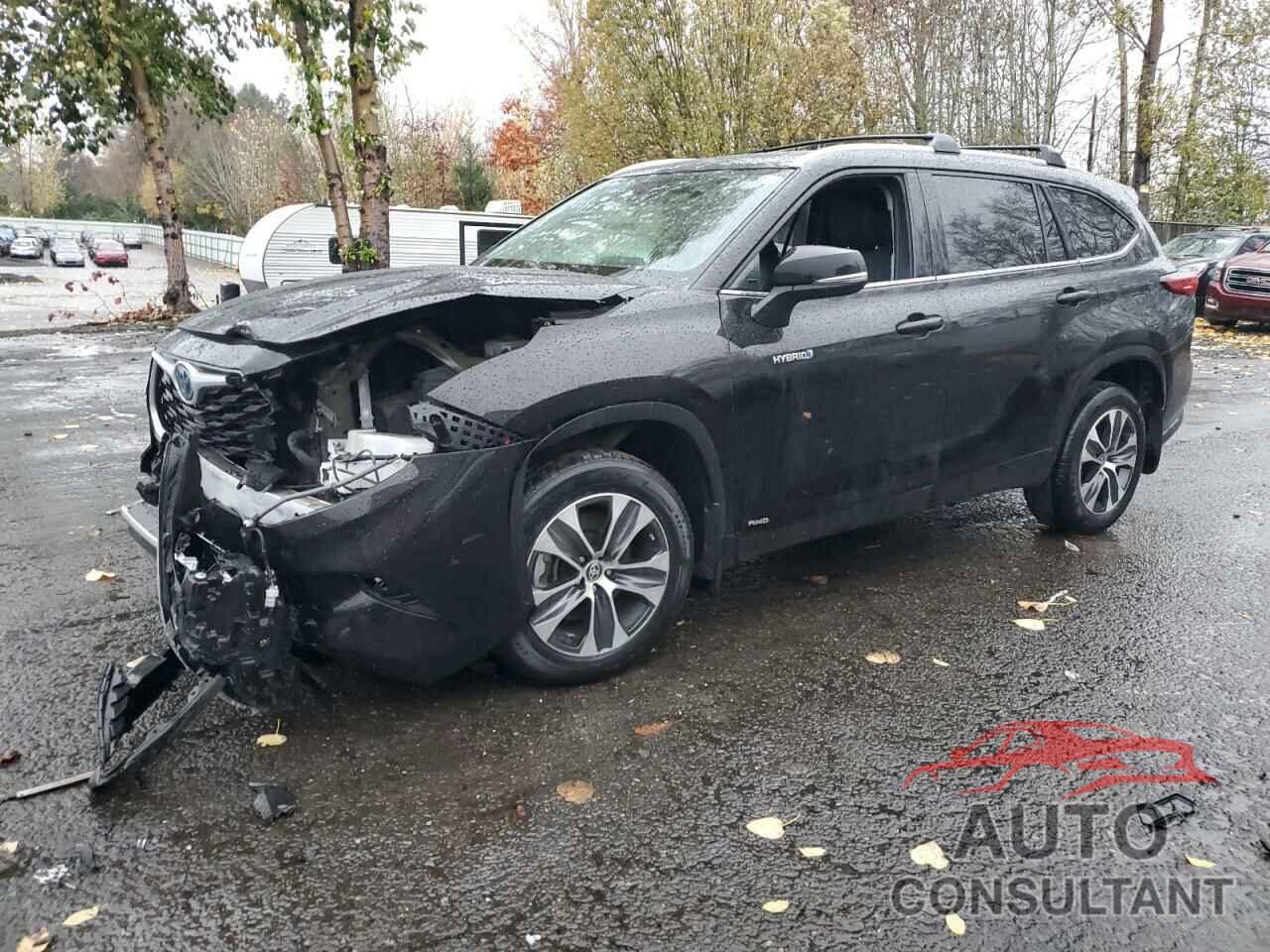 TOYOTA HIGHLANDER 2021 - 5TDGBRCH2MS024897
