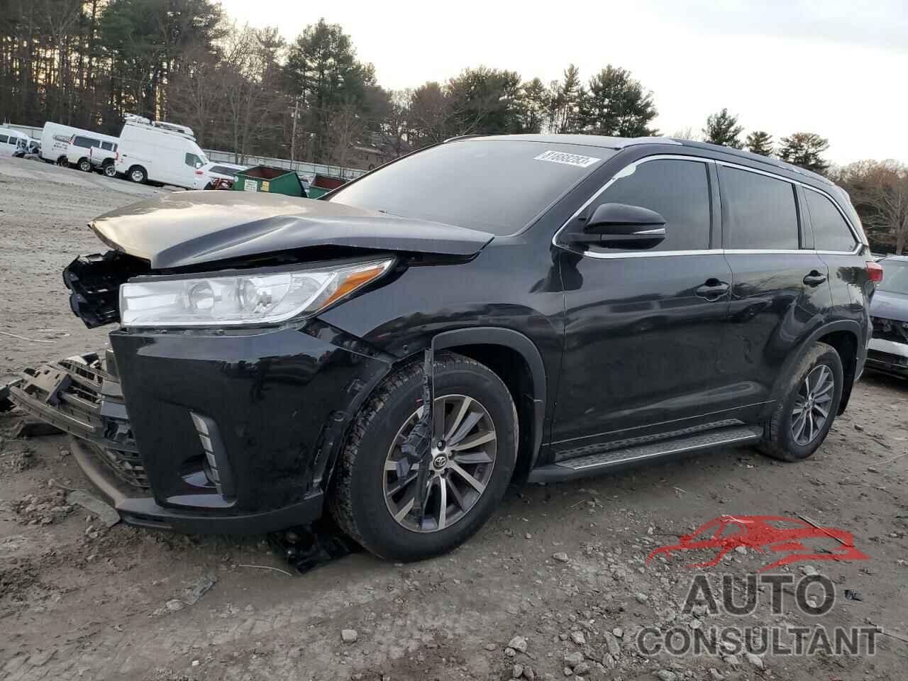 TOYOTA HIGHLANDER 2017 - 5TDJZRFH7HS407348