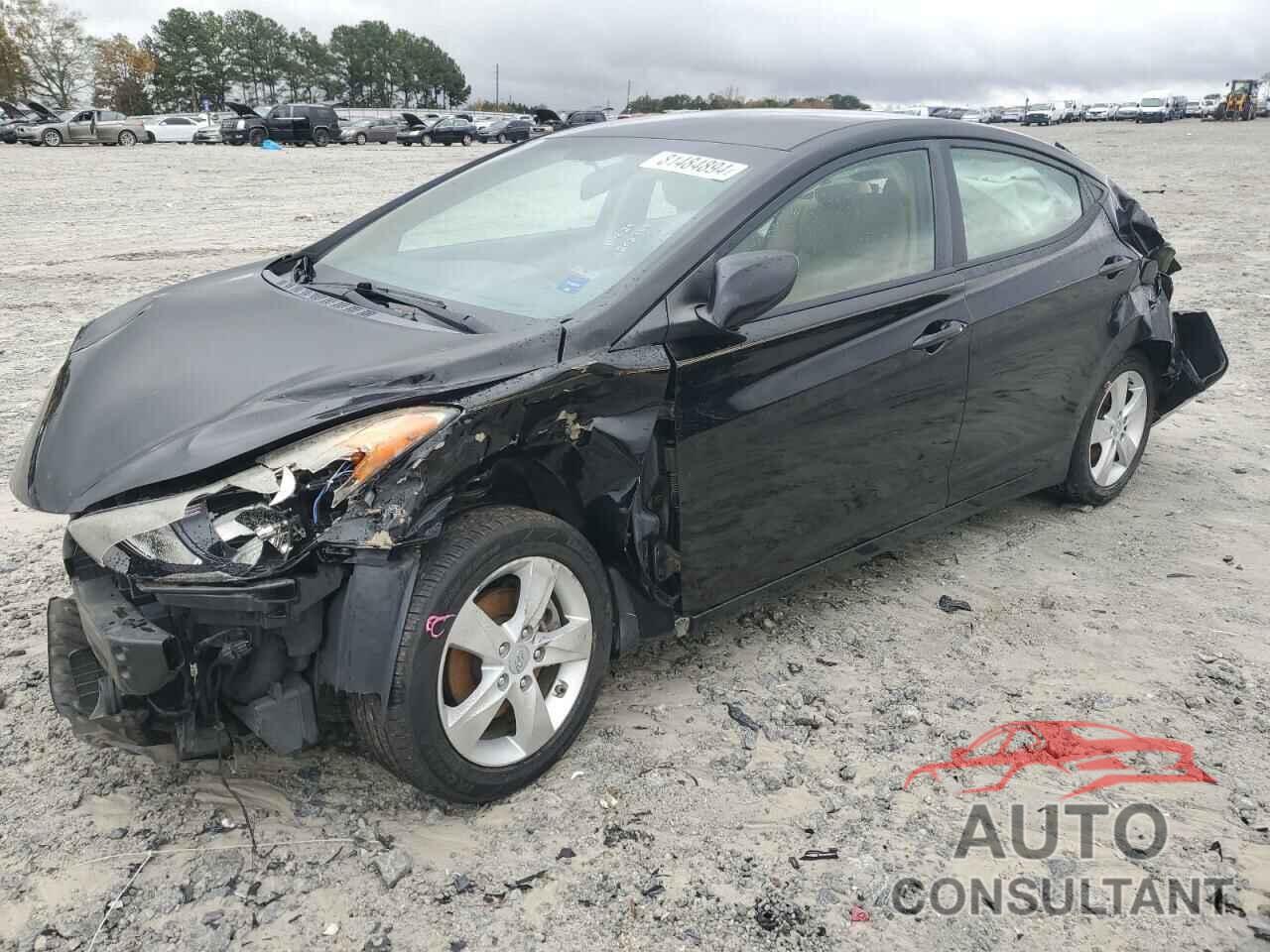 HYUNDAI ELANTRA 2012 - KMHDH4AE9CU234187