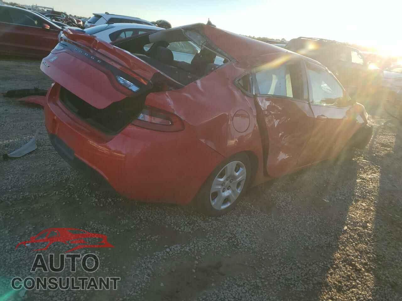 DODGE DART 2016 - 1C3CDFAA8GD635681