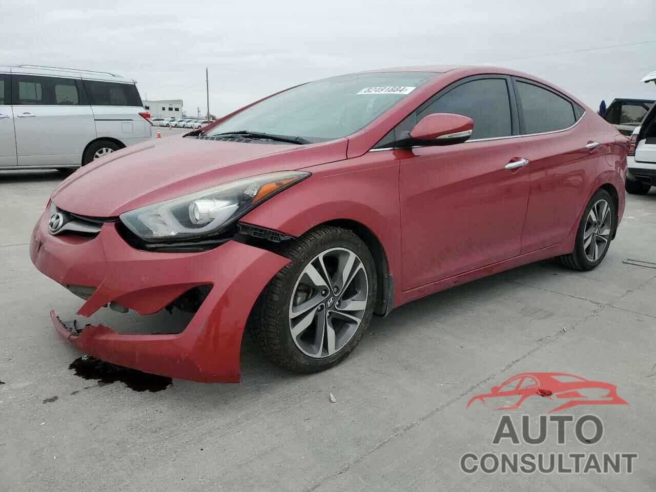 HYUNDAI ELANTRA 2016 - KMHDH4AE7GU557661