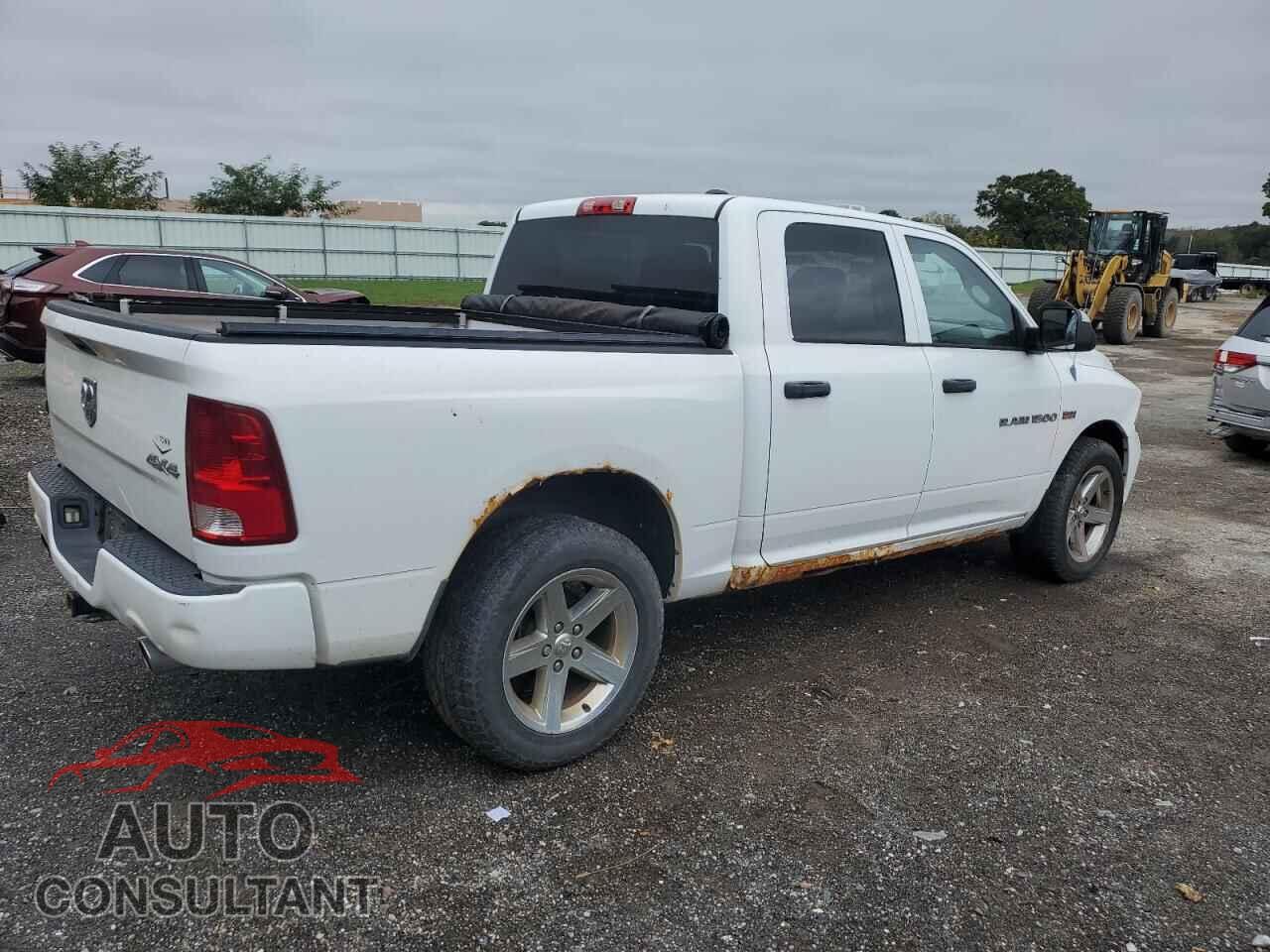 DODGE RAM 1500 2012 - 1C6RD7KT3CS214685
