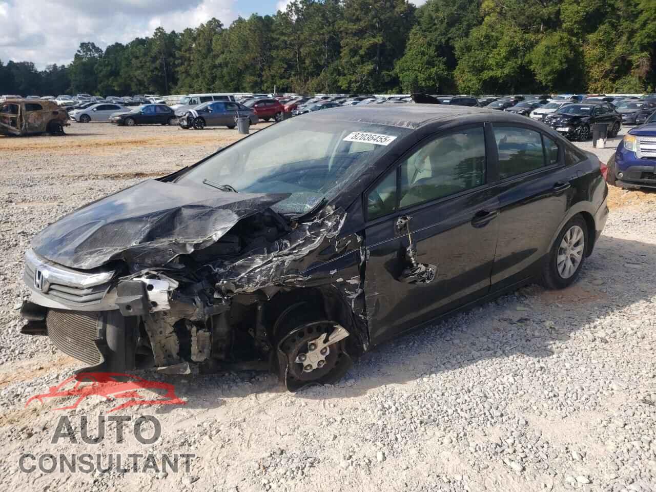 HONDA CIVIC 2012 - 19XFB2F57CE086521