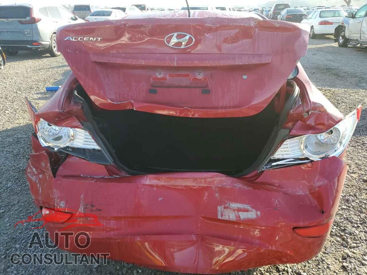 HYUNDAI ACCENT 2012 - KMHCU4AE2CU182005