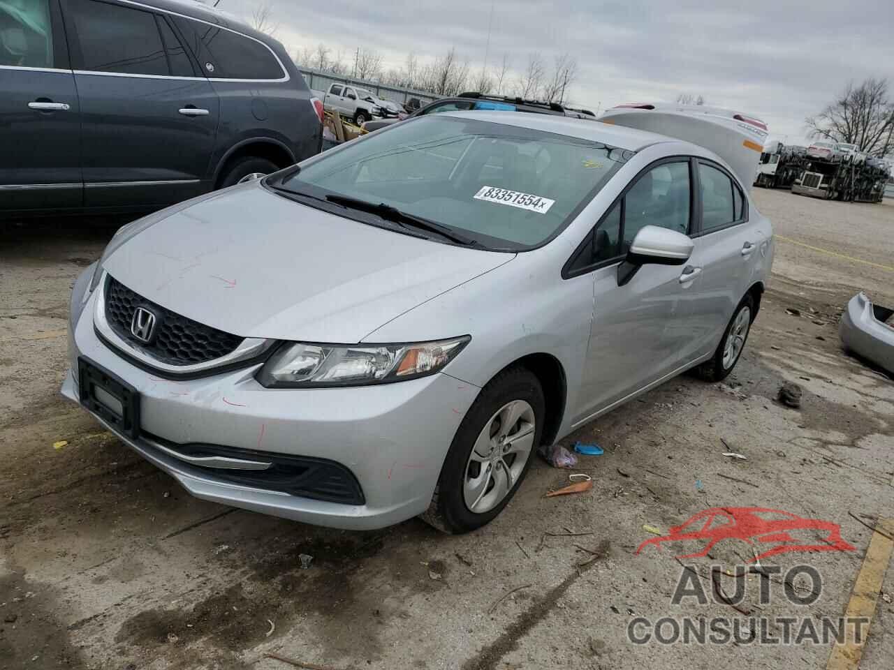 HONDA CIVIC 2014 - 19XFB2F55EE229453