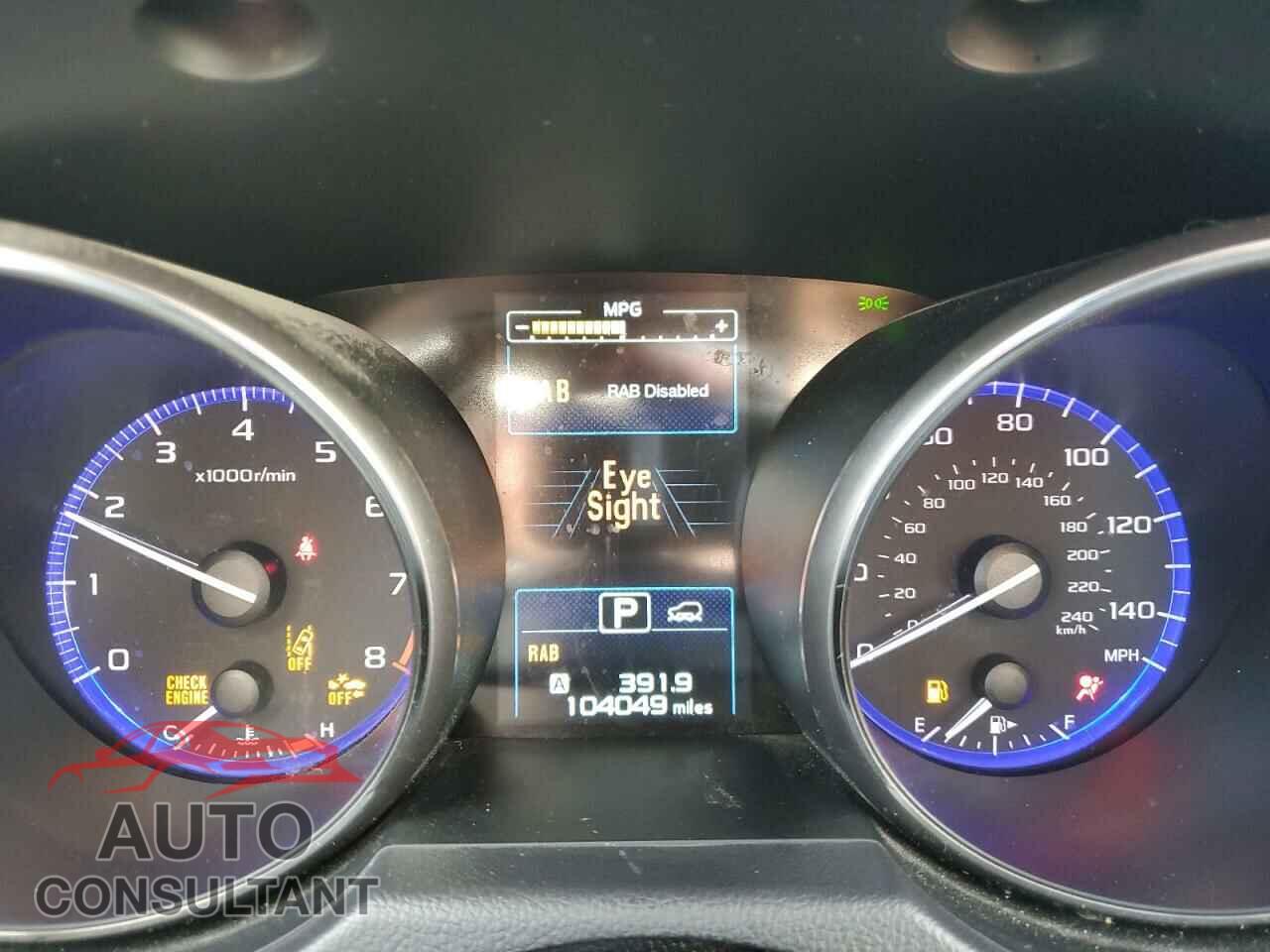 SUBARU OUTBACK 2017 - 4S4BSATC8H3330246
