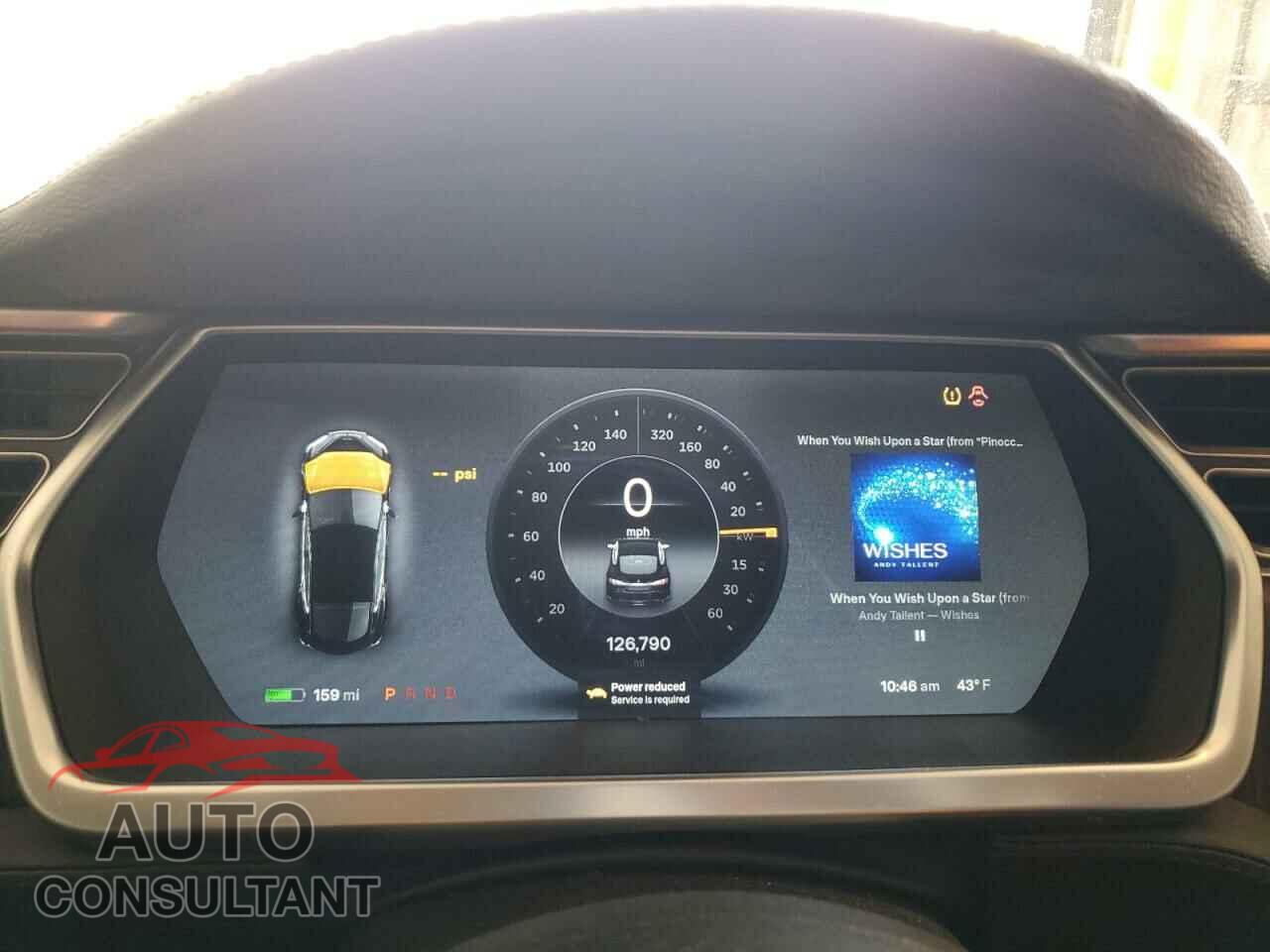 TESLA MODEL S 2013 - 5YJSA1DP9DFP26689