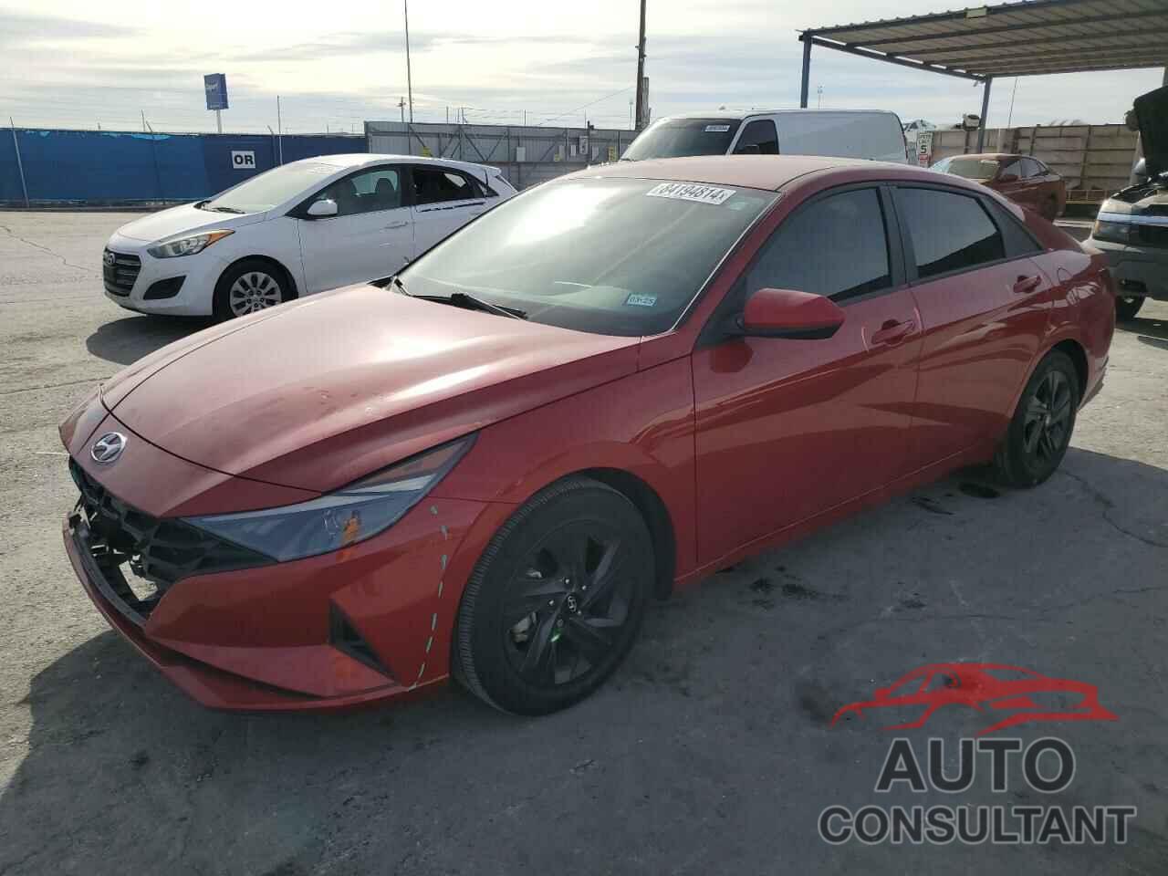 HYUNDAI ELANTRA 2022 - KMHLM4AJ8NU023523