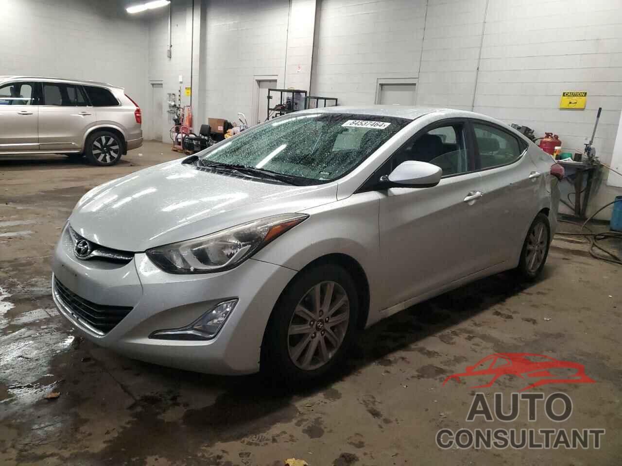 HYUNDAI ELANTRA 2014 - KMHDH4AE5EU116379