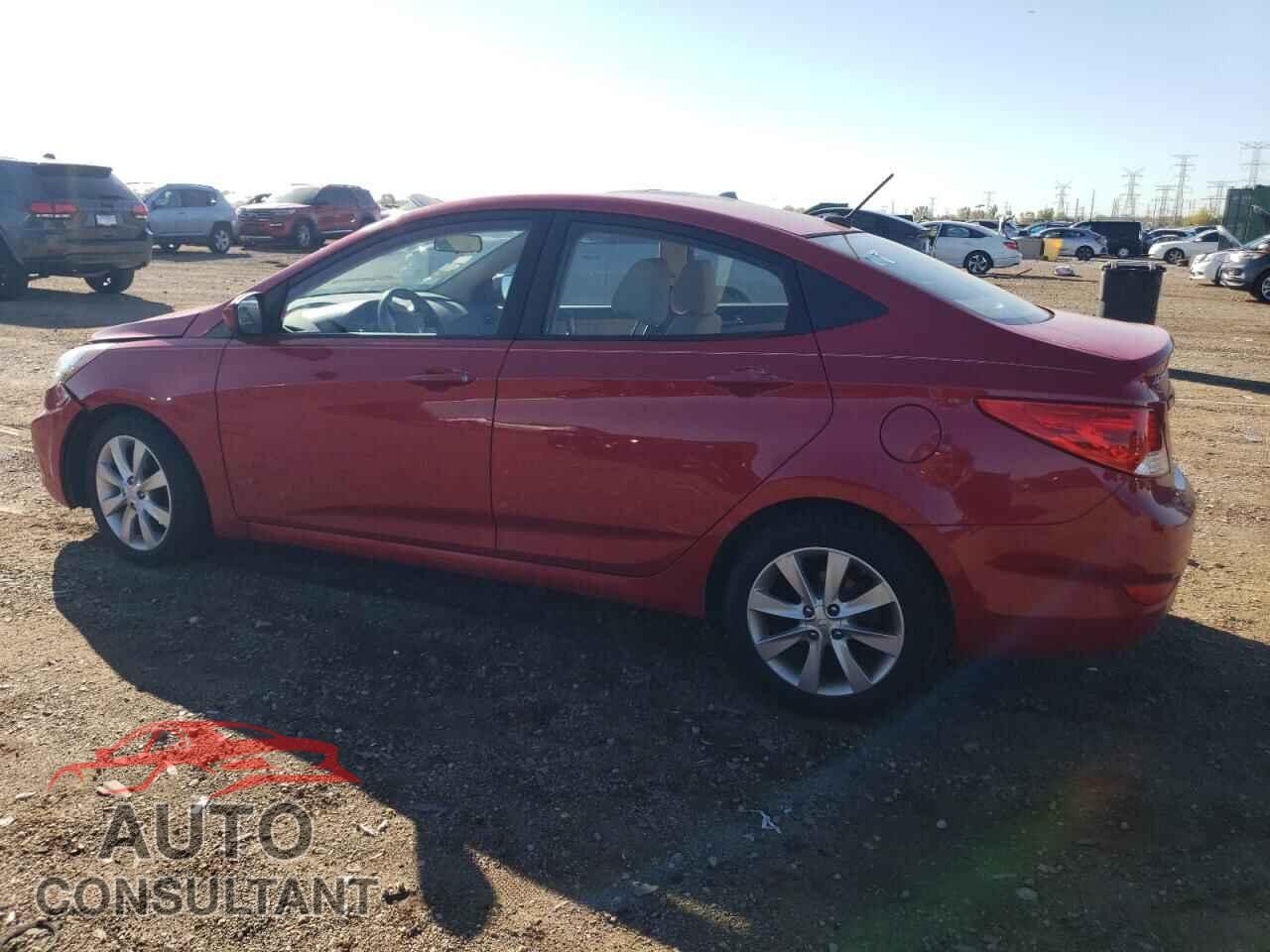 HYUNDAI ACCENT 2013 - KMHCU4AE0DU577625