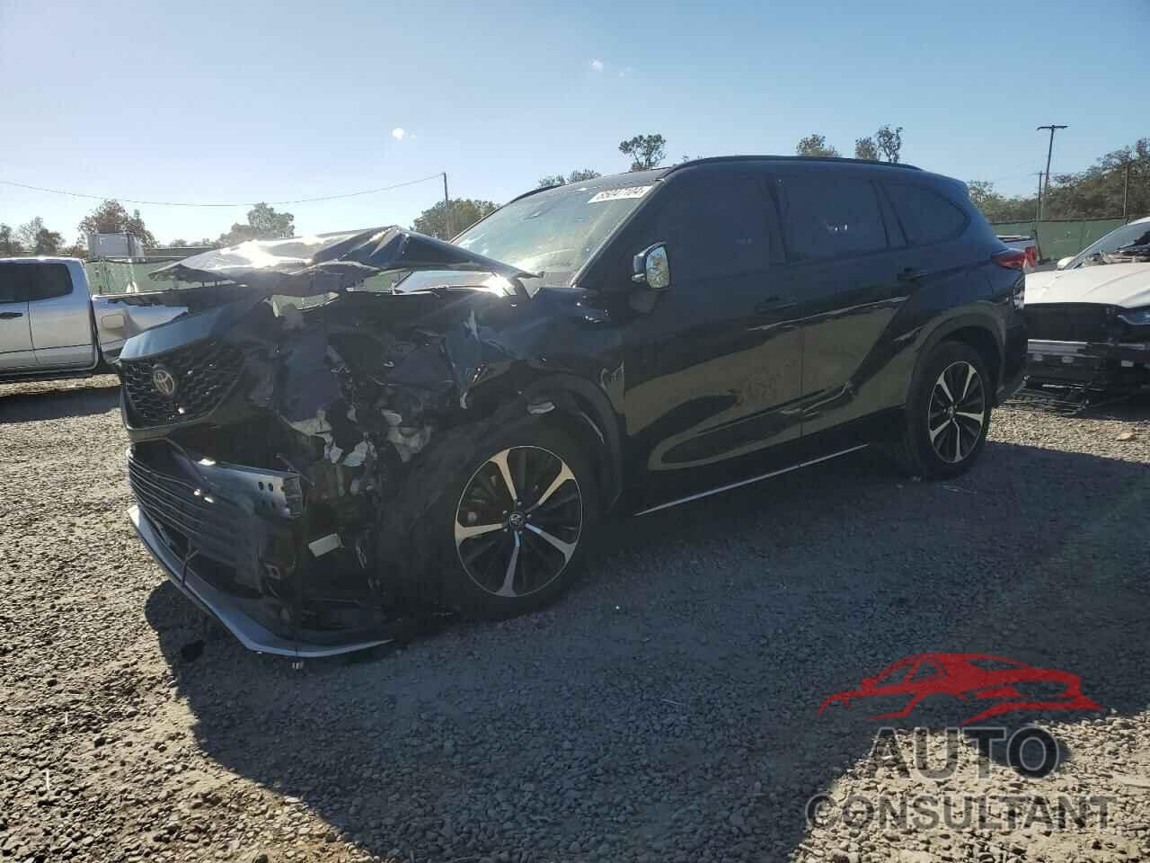 TOYOTA HIGHLANDER 2021 - 5TDLZRAH5MS047748