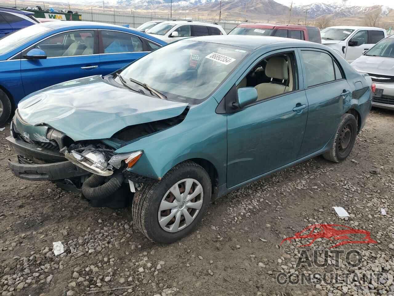 TOYOTA COROLLA 2009 - 1NXBU40E89Z126804