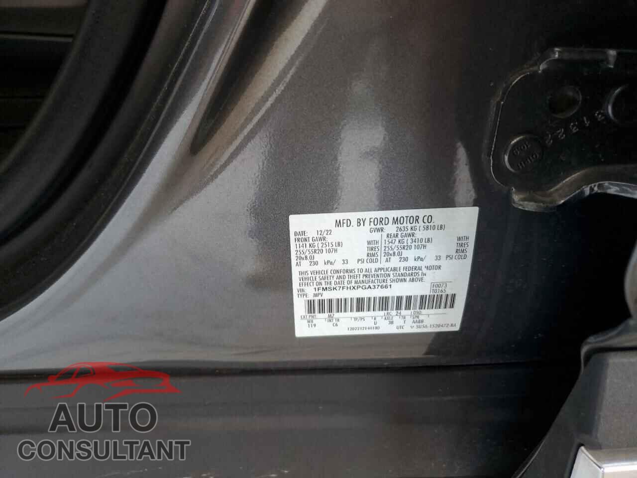 FORD EXPLORER 2023 - 1FMSK7FHXPGA37661