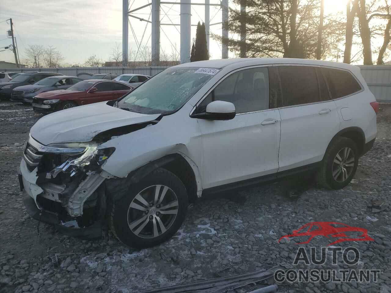 HONDA PILOT 2016 - 5FNYF6H35GB102358
