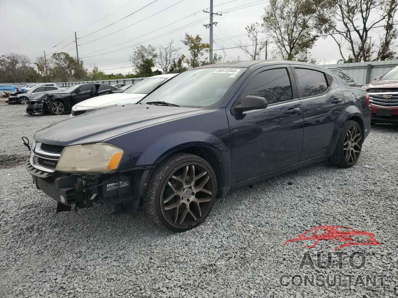 DODGE AVENGER 2013 - 1C3CDZAB2DN613806