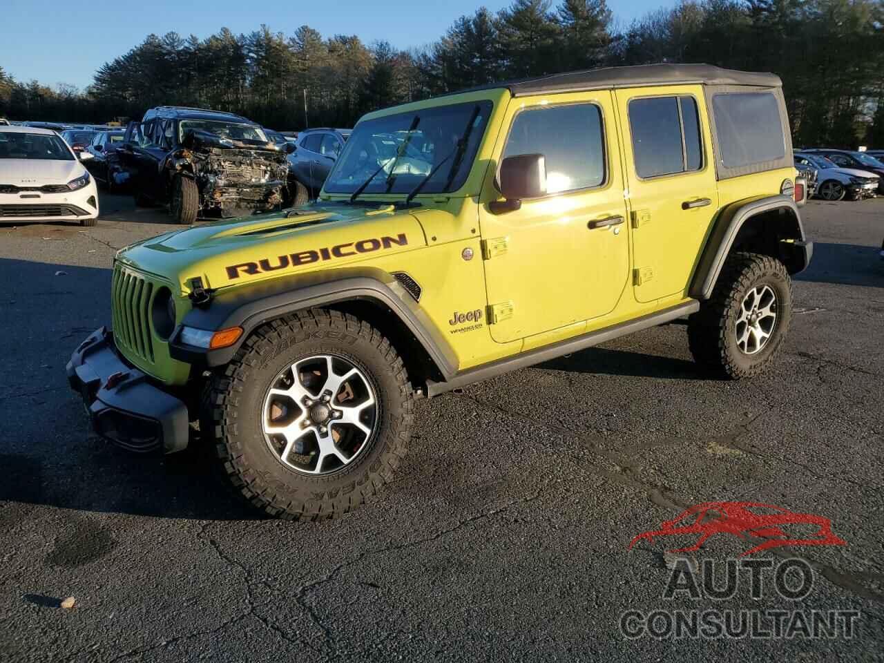 JEEP WRANGLER 2022 - 1C4HJXFN4NW244038