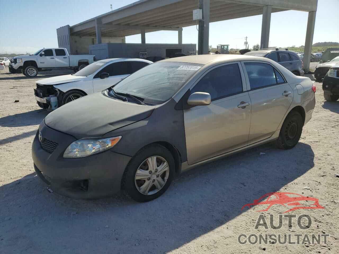 TOYOTA COROLLA 2009 - 1NXBU40E09Z011971