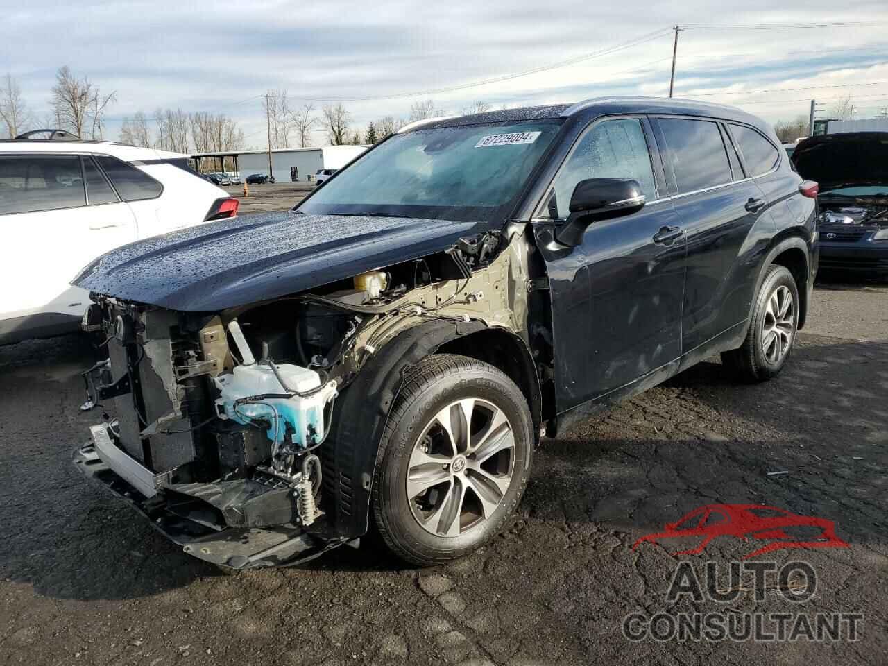 TOYOTA HIGHLANDER 2021 - 5TDGZRBH0MS549292