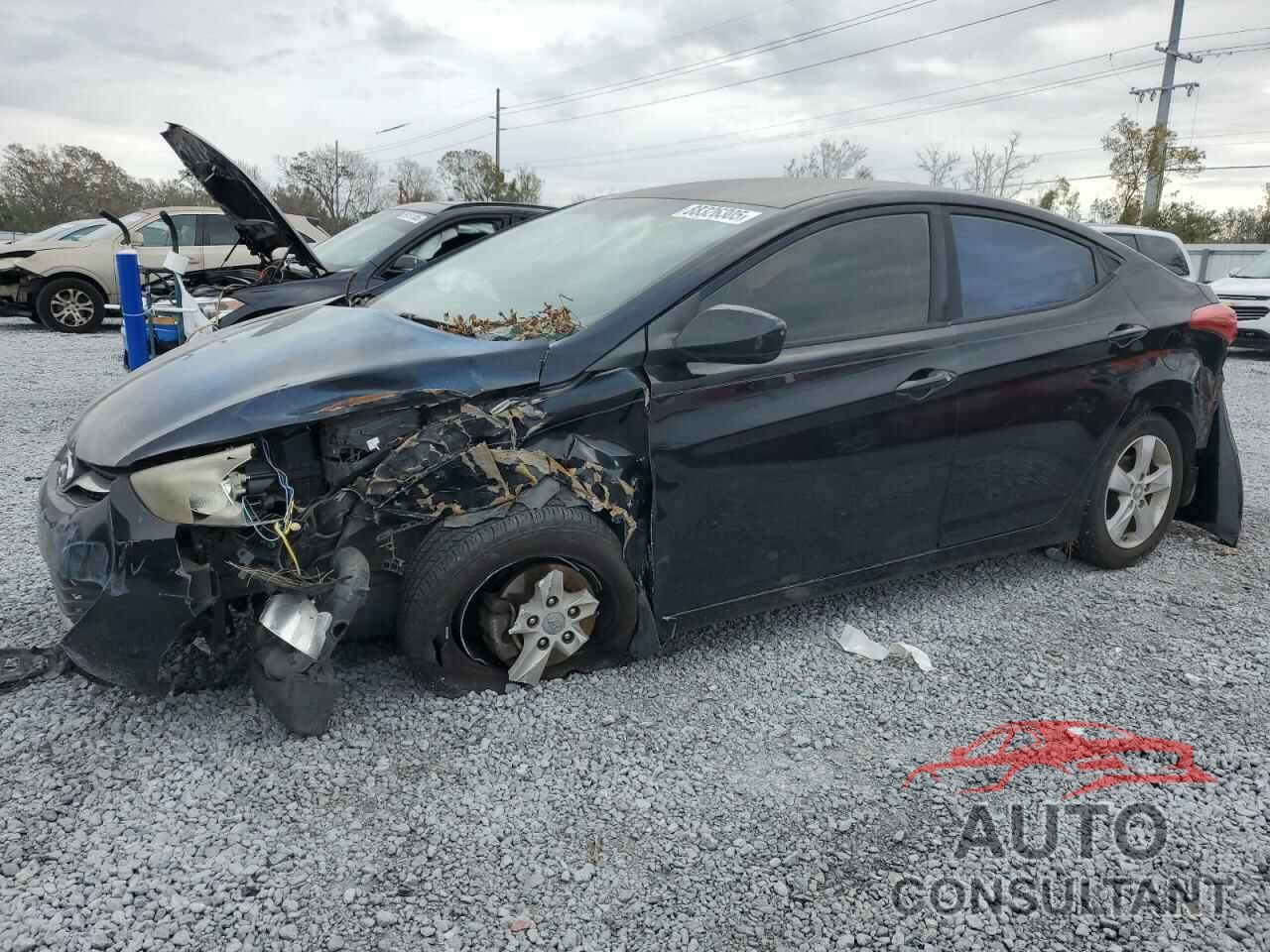HYUNDAI ELANTRA 2013 - KMHDH4AE8DU866583