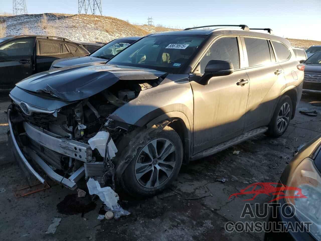 TOYOTA HIGHLANDER 2023 - 5TDKARAH2PS528158