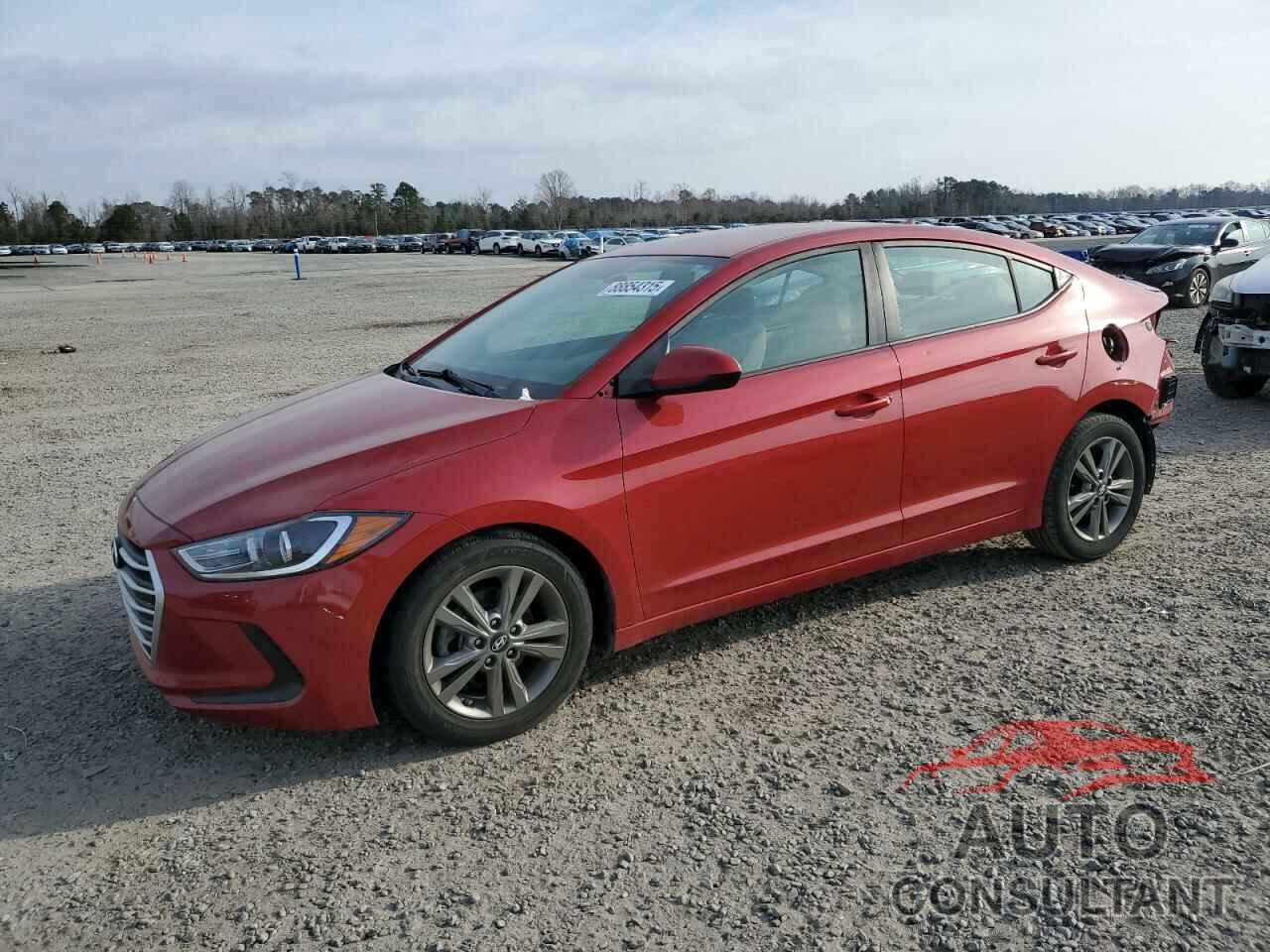HYUNDAI ELANTRA 2018 - 5NPD84LF4JH237905