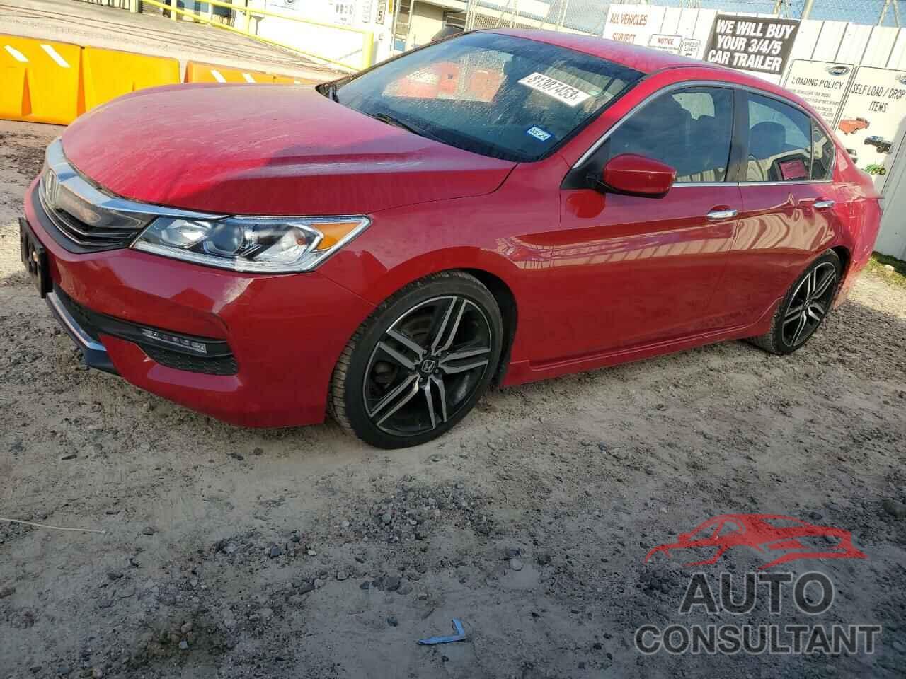 HONDA ACCORD 2016 - 1HGCR2F51GA148441