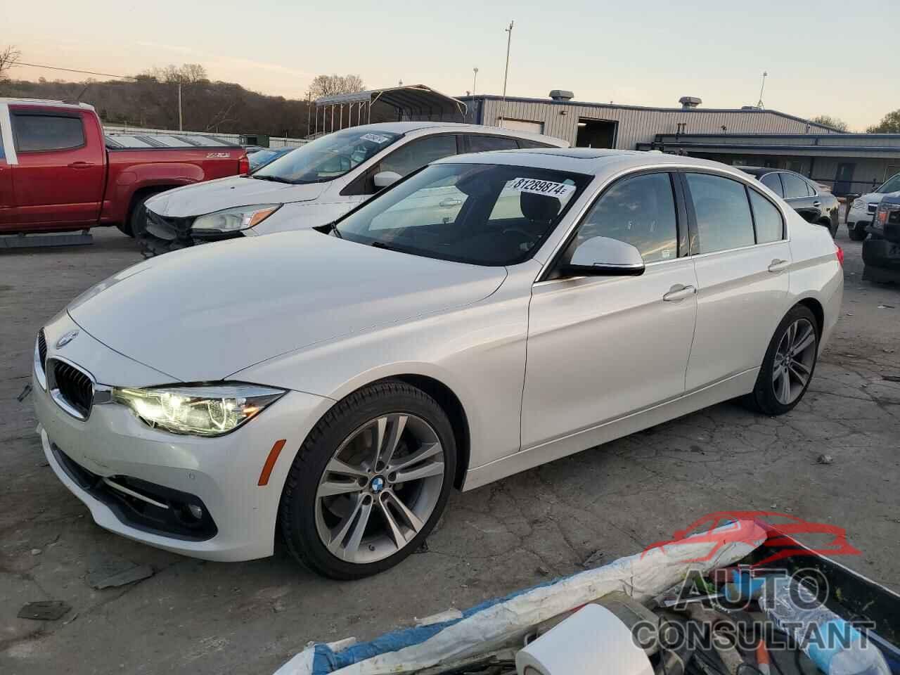 BMW 3 SERIES 2017 - WBA8B9G51HNU50710