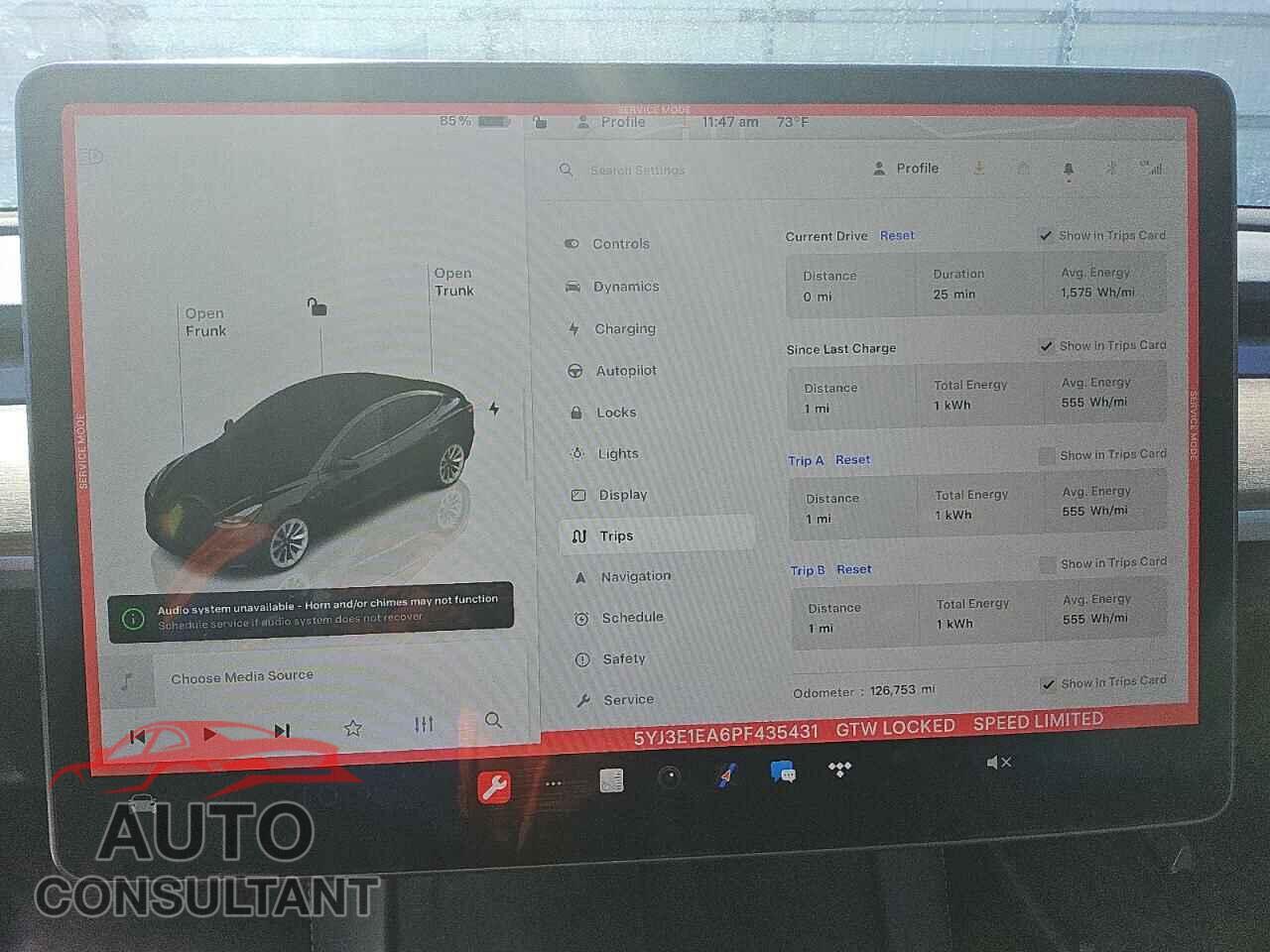 TESLA MODEL 3 2023 - 5YJ3E1EA6PF435431