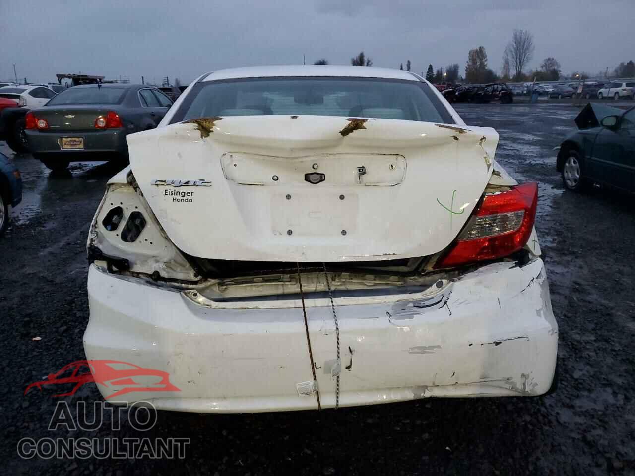 HONDA CIVIC 2012 - 2HGFB2F52CH609904
