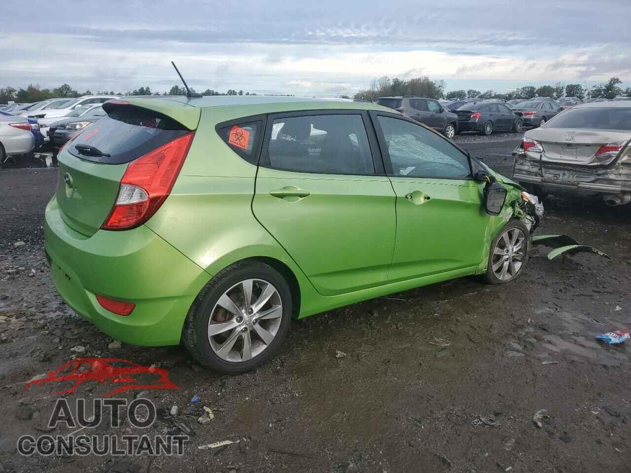 HYUNDAI ACCENT 2014 - KMHCU5AE7EU178251