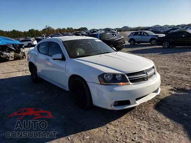 DODGE AVENGER 2013 - 1C3CDZCB0DN627250