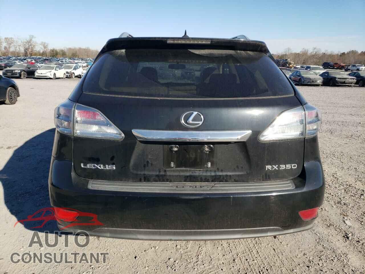 LEXUS RX350 2010 - 2T2BK1BA9AC080111