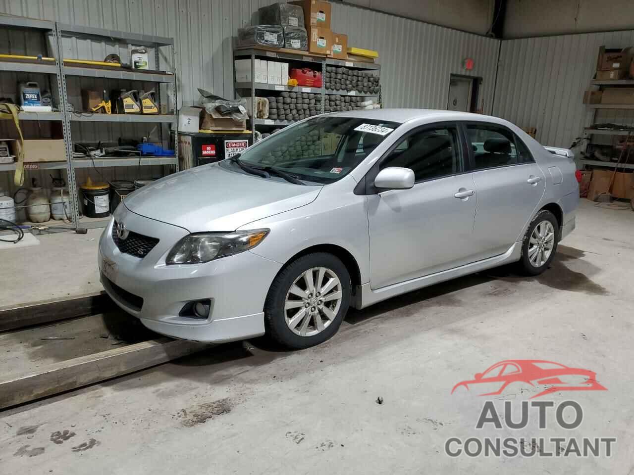 TOYOTA COROLLA 2009 - 1NXBU40E19Z145517