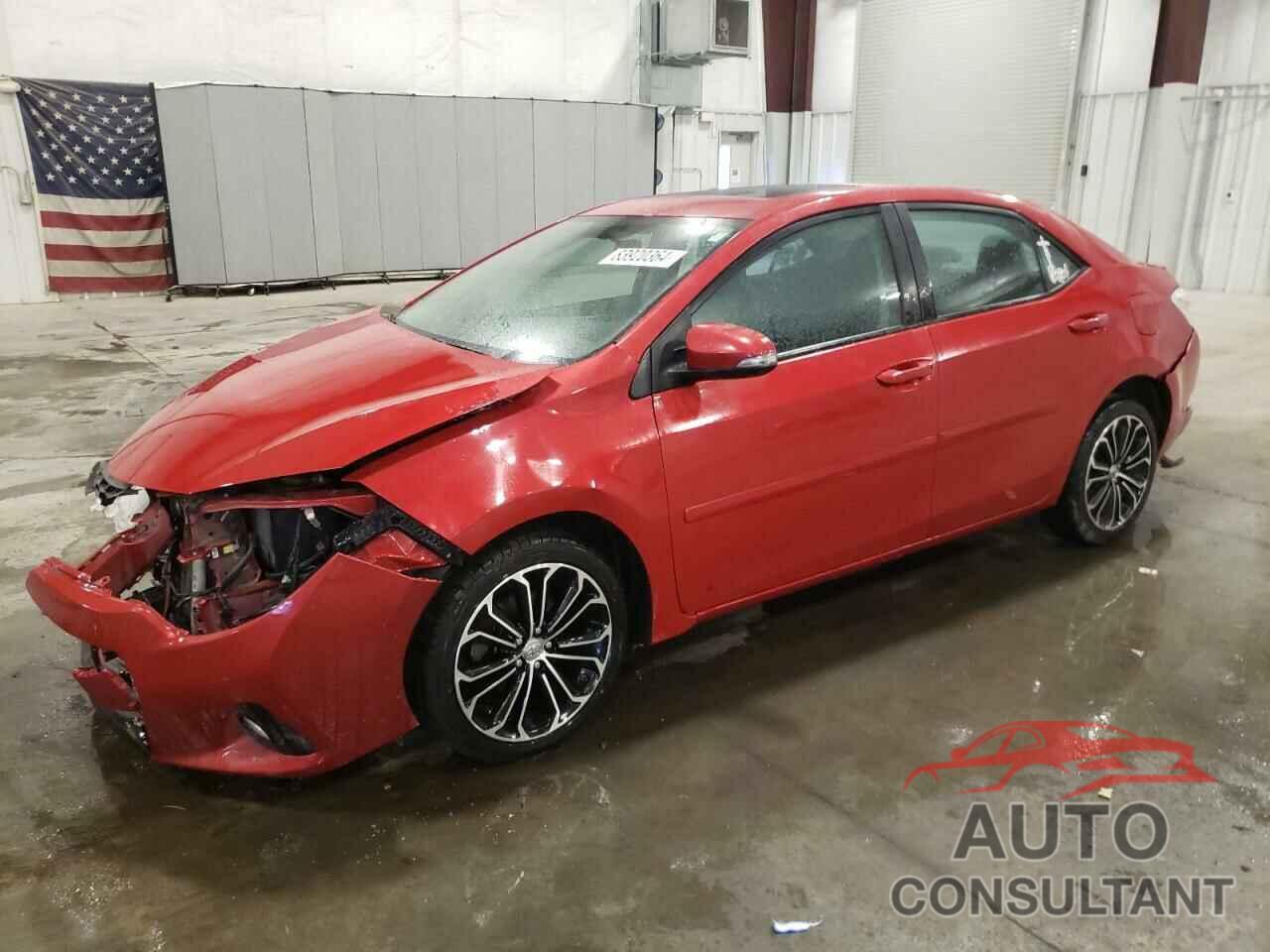 TOYOTA COROLLA 2016 - 2T1BURHE1GC564726