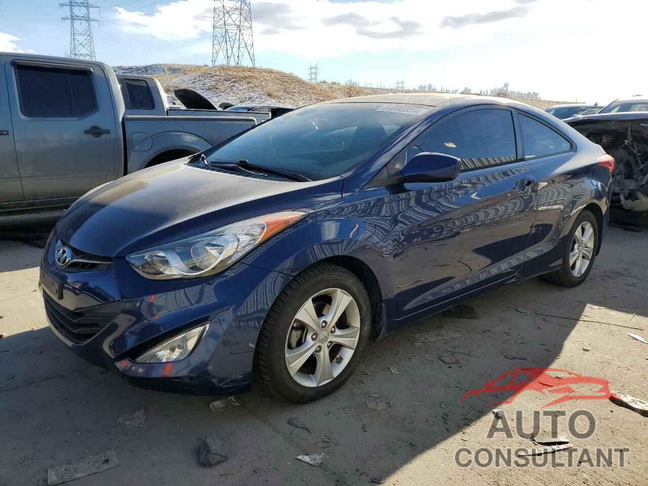 HYUNDAI ELANTRA 2013 - KMHDH6AE3DU019580