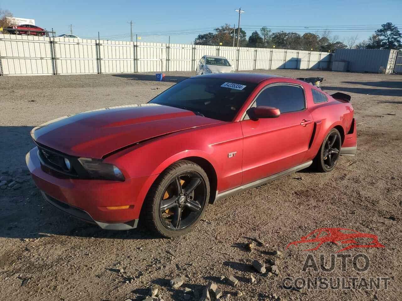 FORD MUSTANG 2010 - 1ZVBP8CH2A5104558