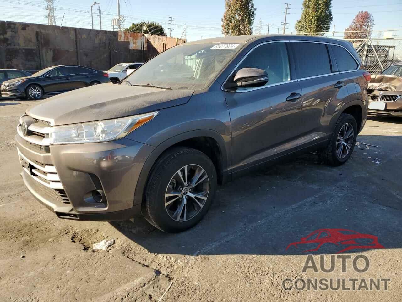 TOYOTA HIGHLANDER 2019 - 5TDZARFH4KS054407
