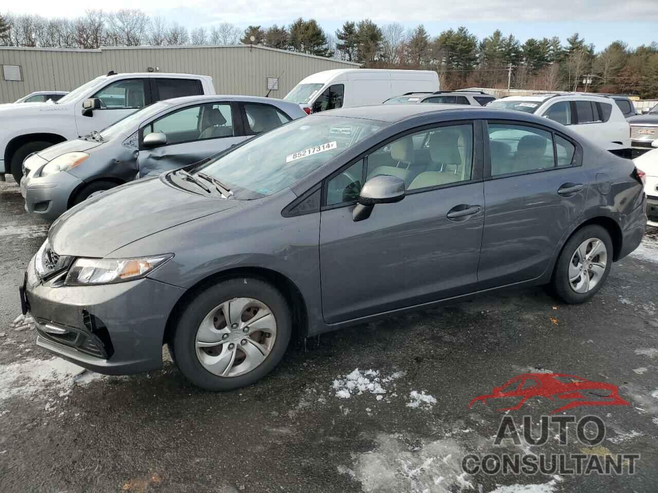 HONDA CIVIC 2013 - 2HGFB2F5XDH574658