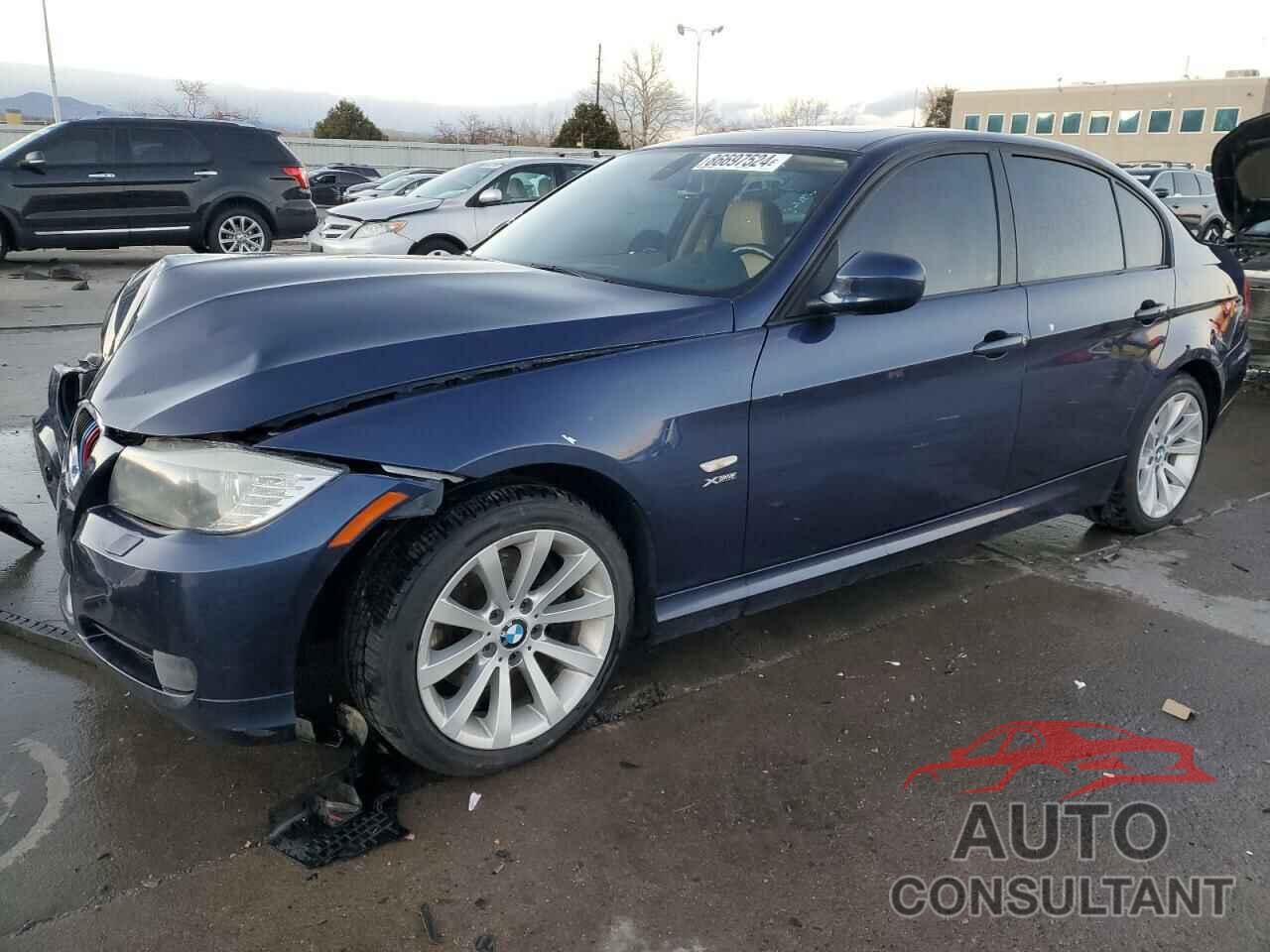 BMW 3 SERIES 2011 - WBAPK7G53BNN71178